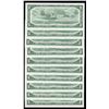 Image 2 : Bank of Canada $1, 1954 Lot of 10 Consecutive Replacements