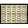 Image 1 : Bank of Canada $1 Sheet of 40 Notes, 1973