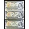 Image 1 : Bank of Canada $1, 1973 - Lot of 3 Replacements