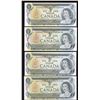 Image 1 : Bank of Canada $1, 1973 - Lot of 4 Replacements