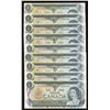 Image 1 : Bank of Canada $1, 1973 - Lot of 18 Replacements
