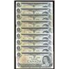 Image 3 : Bank of Canada $1, 1973 - Lot of 18 Replacements