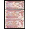 Image 3 : Bank of Canada $2, 1974 Lot of 6 Replacements
