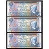 Image 1 : Bank of Canada $5, 1972 - Lot of 3 Consecutive