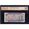 Image 1 : Bank of Canada $10, 1971 Replacement