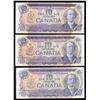 Image 3 : Bank of Canada $10, 1971 - Lot of 9 Replacements