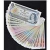 Image 1 : Large Lot of Bank of Canada Multi-Coloured Series