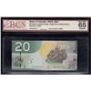 Image 1 : Bank of Canada $20, 2004 Replacement