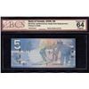 Image 1 : Bank of Canada $5, 2006 Replacement