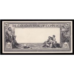 Canadian Bank of Commerce $20, 1917