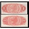 Image 1 : Lot of 4 Bank of Toronto Back Proofs