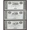 Image 1 : Bank of Upper Canada 1820, $1, $2 & $3 Reproduction Set