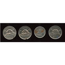 Coin Error - Lot of 4