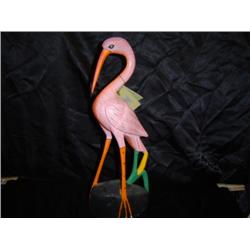 Bali  Flamingo Carving