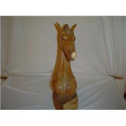 Horse Head Carving