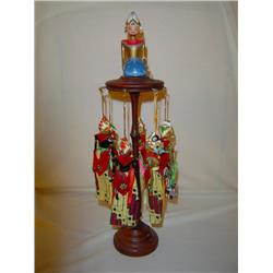 Indonesian Puppet Set w/stand