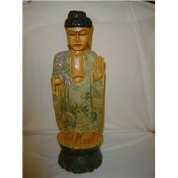 Batiked Buddha Statue