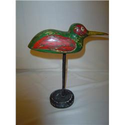 Painted Sea Gull Carving
