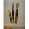 Image 1 : Bamboo Rain Sticks, Aboriginal Design
