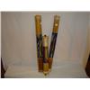 Image 1 : Bamboo Rain Sticks, Aboriginal Design
