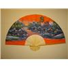 Image 1 : Set/2 Hand Painted Village  Wall Fans 