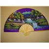 Image 2 : Set/3 Hand Painted Village  Wall Fans