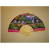 Image 3 : Set/3 Hand Painted Village  Wall Fans