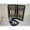 Image 1 : Inlaid MOP Backgammon Set, lg
