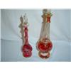 Image 1 : Set/2 Red Egyptian Perfume Bottles