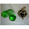 Image 1 : Assorted Green Glass 