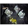 Image 1 : Glass Animal Figurines/ Paperweights