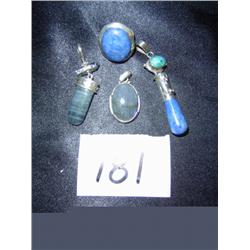Sterling & Stone Pendants & Rings