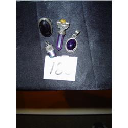 Sterling & Stone Pendants & Rings