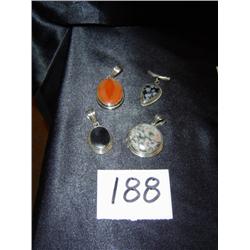 Sterling & Stone Pendants