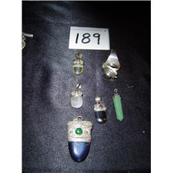 Sterling & Stone Pendants & Rings