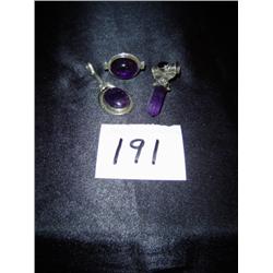 Sterling & Stone Pendants & Rings