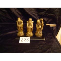 Brass Three God Set
