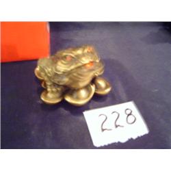 Brass Money Toad