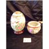 Image 1 : Porcelain Royal Family Egg & Fish Pot