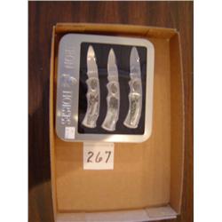 Iron Horses Knife Set in Display Box