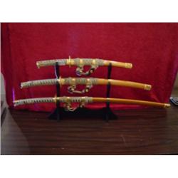 Delux Samuri Sword Set w/ Stand