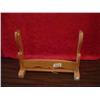 Image 1 : Natural Table Sword Stand, 2 Swords
