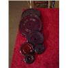 Image 1 : Collection of Round Rosewood Stands