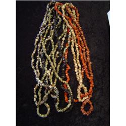 Chip Stone Necklaces, Assorted Stones