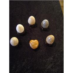 Stone  Egg/Heart Collection