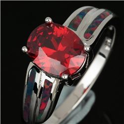 Natural Mozambique Garnet Ring