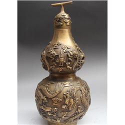 Antique Chinese Dragon Wine Tea Pot