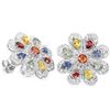 Image 2 : Natural Fancy Color Sapphire 41 Carats Earrings