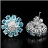Image 2 : Natural Swiss Topaz Earrings