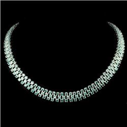 Natural  Neon Blue Apatite 353 Carats Neckalce